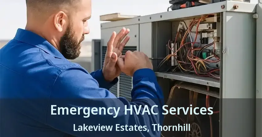 Emergency HVAC Services Lakeview Estates, Thornhill - ON