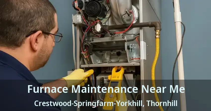 Furnace Maintenance Near Me Crestwood-Springfarm-Yorkhill, Thornhill - ON