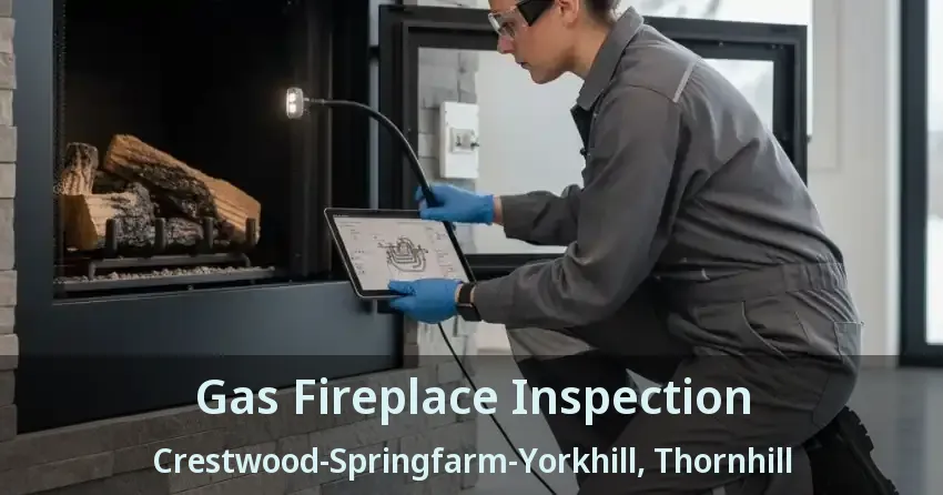 Gas Fireplace Inspection Crestwood-Springfarm-Yorkhill, Thornhill - ON