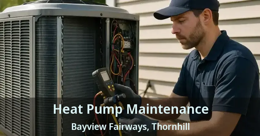 Heat Pump Maintenance Bayview Fairways, Thornhill - ON
