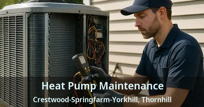 Heat Pump Maintenance Crestwood-Springfarm-Yorkhill, Thornhill - ON