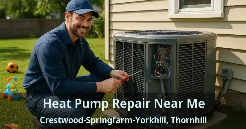 Heat Pump Repair Near Me Crestwood-Springfarm-Yorkhill, Thornhill - ON