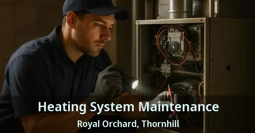 Heating System Maintenance Royal Orchard, Thornhill - ON