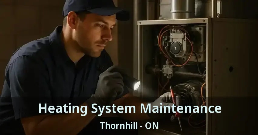 Heating System Maintenance Thornhill - ON
