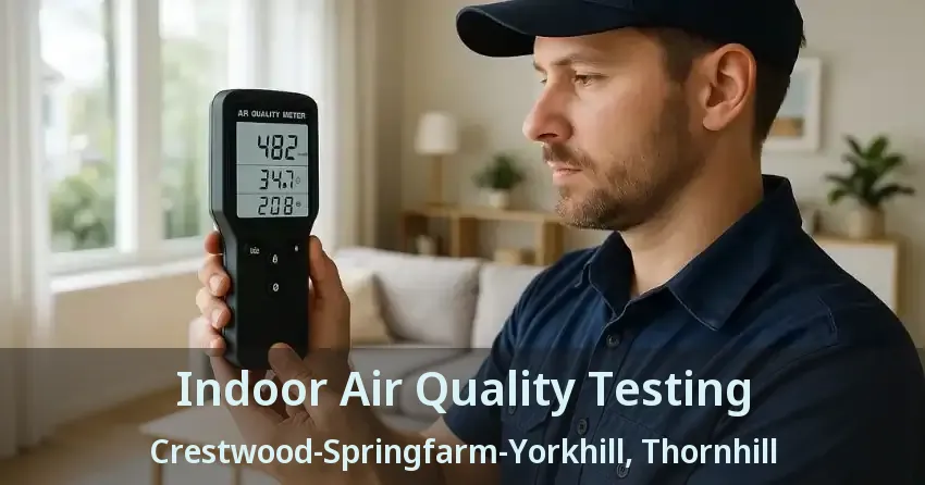 Indoor Air Quality Testing Crestwood-Springfarm-Yorkhill, Thornhill - ON