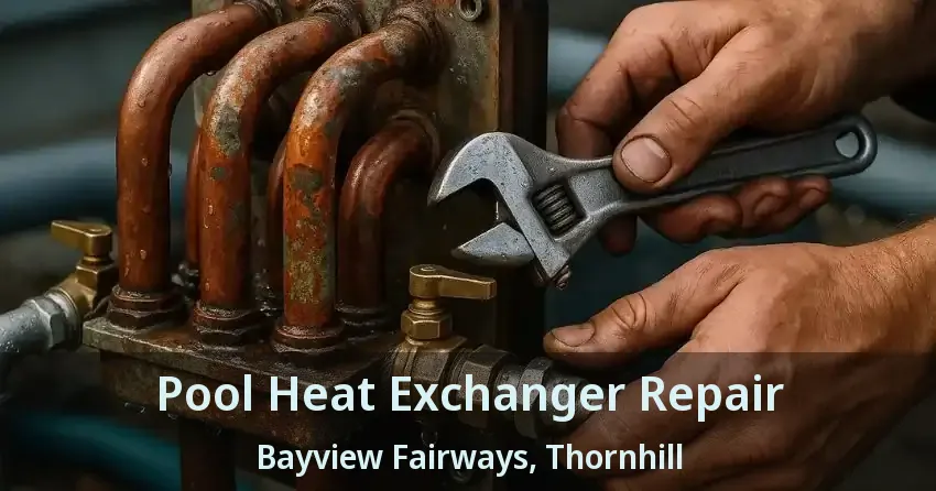 Pool Heat Exchanger Repair Bayview Fairways, Thornhill - ON