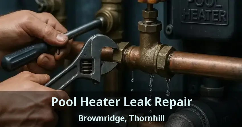 Pool Heater Leak Repair Brownridge, Thornhill - ON