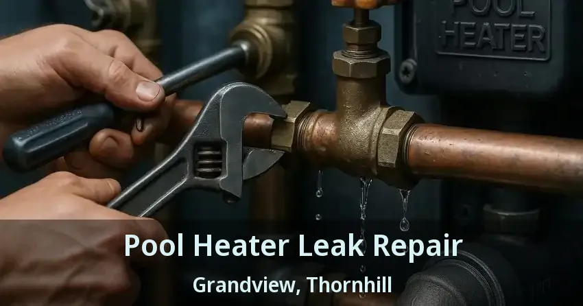 Pool Heater Leak Repair Grandview, Thornhill - ON