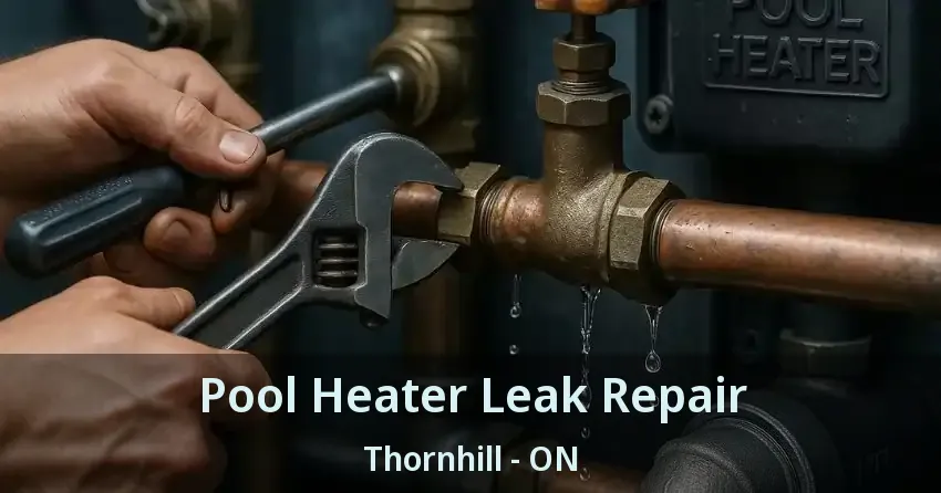 Pool Heater Leak Repair Thornhill - ON