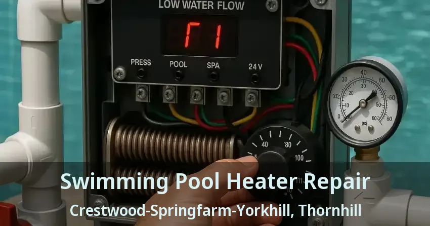 Swimming Pool Heater Repair Crestwood-Springfarm-Yorkhill, Thornhill - ON