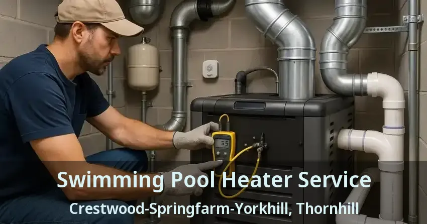 Swimming Pool Heater Service Crestwood-Springfarm-Yorkhill, Thornhill - ON